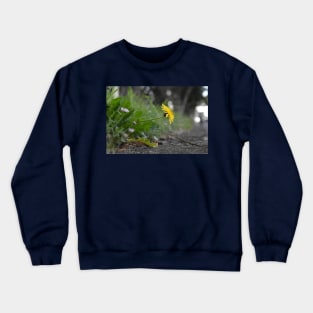 The yelllow flower Crewneck Sweatshirt
